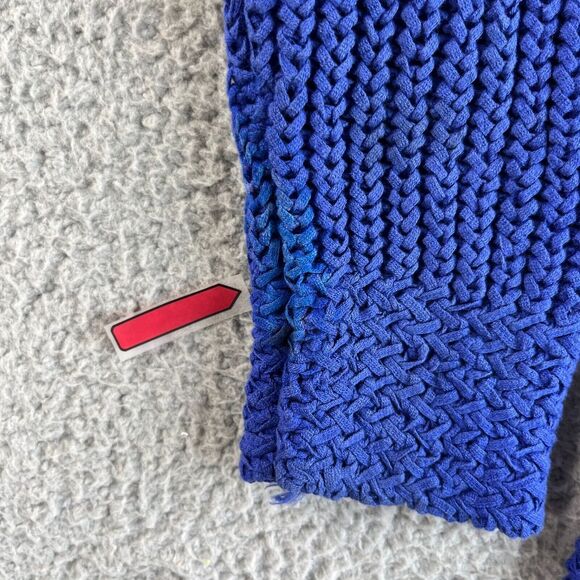 Chico's Sweater Womens 2 Large Purple Pullover Turtleneck Pockets Chunky Knit‎ - Picture 7 of 12